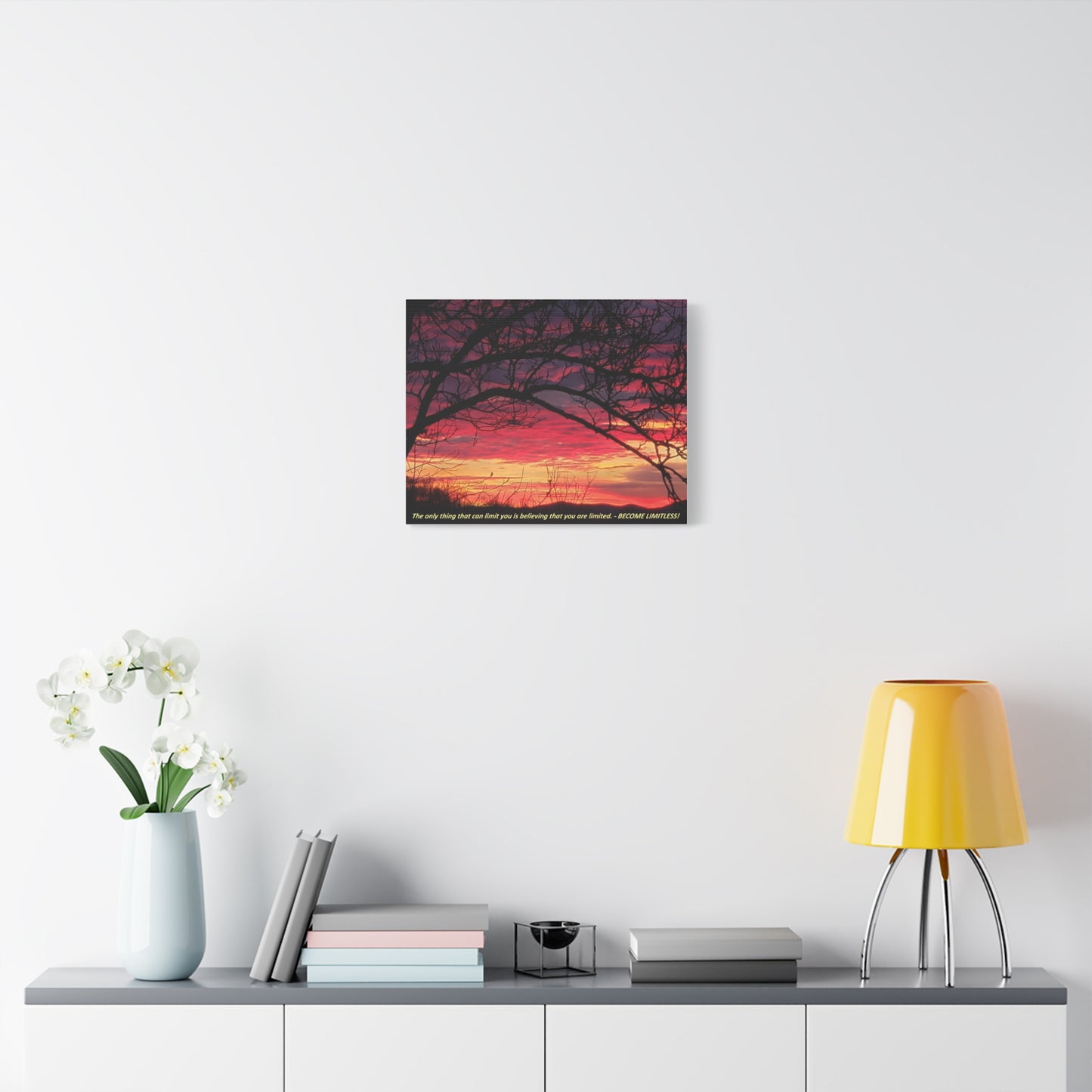 Nature's Edge Wall Canvas - "BECOME LIMITLESS!"