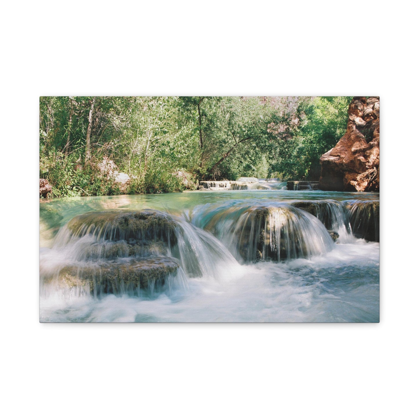 Nature's Edge Wall Canvas - "In Havasu Creek"